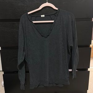 Dark grey long sweater